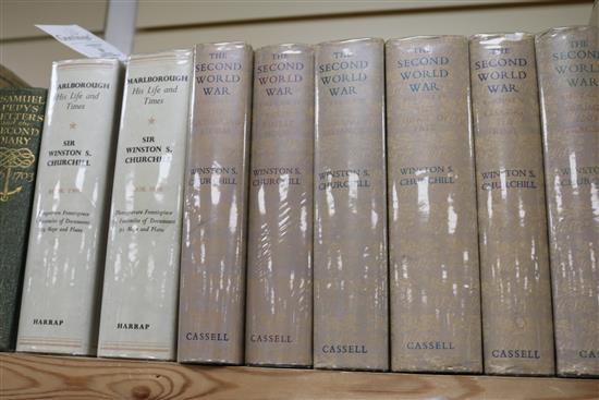 Churchill, Winston Spencer - A collection of works and biographies (36 vols)